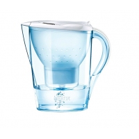 德国直邮 德国BRITA Marella碧然德滤水壶金典系列 含一个滤芯 2.4L 白色