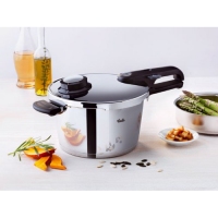 德国直邮 菲仕乐Fissler 味达维皇家 Premium 6L 高压锅压力锅带蒸屉62030006070 包邮包税