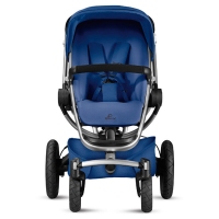 德国直邮 Quinny奎尼 Buzz4 xtra高景观折叠婴儿推车 高端四轮推车 蓝色