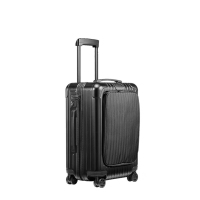 德国直邮 RIMOWA日默瓦 新款ESSENTIAL SLEEVE 登机箱拉杆箱旅行箱托运箱 哑光黑 20寸登机箱 842.52.63.4