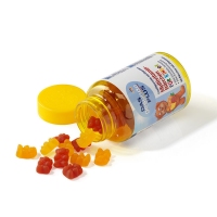 德国直邮 Das gesunde plus 儿童多维生素水果味QQ小熊软糖 60粒装