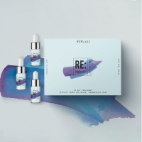 WOWLABS 30天密集补水保湿修复提亮肤色精华3*8ml 重回纯净(紫色款)适合油皮